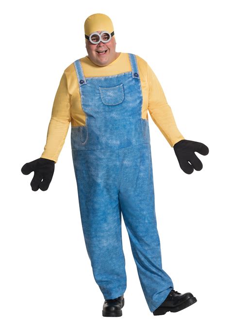 Plus Size Minion Bob Costume