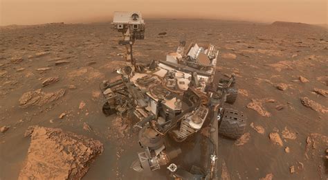 NASA's Curiosity Rover takes valiant selfie as it weathers Mars' huge storm