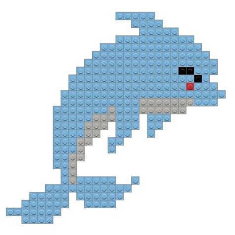 Dolphin | Pixel art, Pixel art design, Dolphins