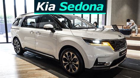 New 2021 Kia Sedona Minivan Review "Grand Utility Vehicle" - YouTube