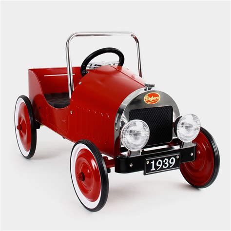 Classic Red Pedal Car - Baghera - Classic Pedal Car Co