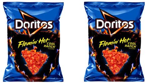 Flavor Duality Snack Chips : Doritos Flamin’ Hot Cool Ranch