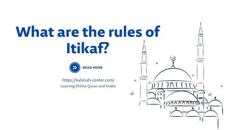 What Are The Rules Of Itikaf? - 2024 Guide To Itikaf For Men And Women ...