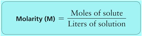 Molality - Chemistry Steps