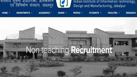 Hindi - IIIT, Jabalpur Recruitment 2019 for 31 Non-Teaching Posts