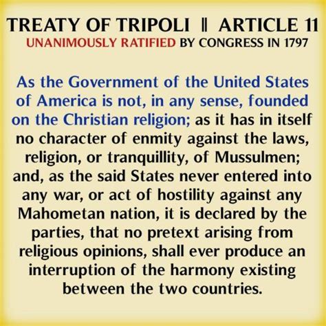 treaty of tripoli on Tumblr