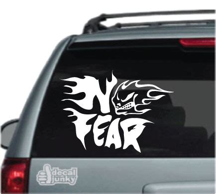 No Fear Car Decals & Stickers | Decal Junky