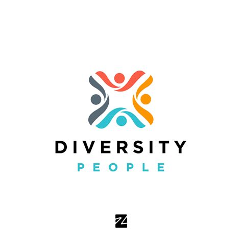 Diversity people logo by zaqilogo on Dribbble