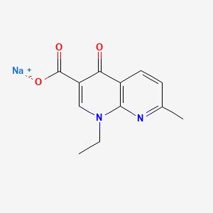 Nalidixic acid sodium salt | C12H11N2NaO3 | CID 3864541 - PubChem