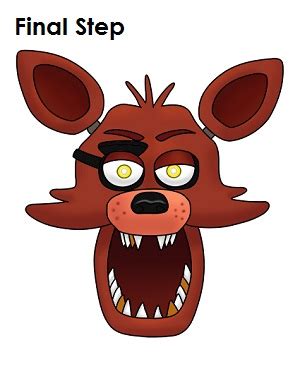 How to Draw Foxy (Five Nights at Freddy's)