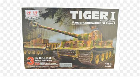 Self Assembly Taigen Tiger 1 Rc Tank - 1 16 Tank Kits, HD Png Download ...