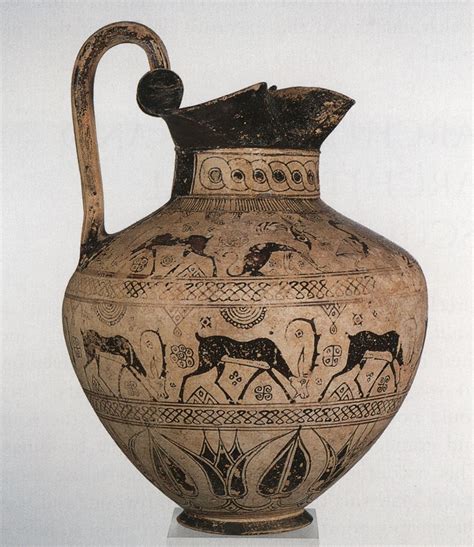 [unknown, Oinochoe in the Camirus, from Rhodes, Greece, ca.625bc ...