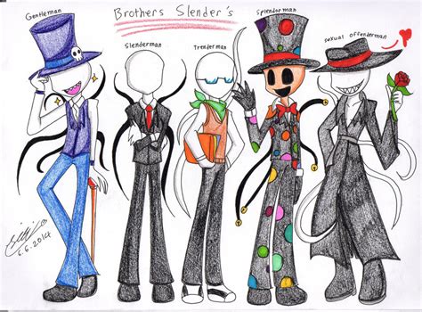 FanArt::The Five Slenderman's 2 by Sitinuramjah on DeviantArt