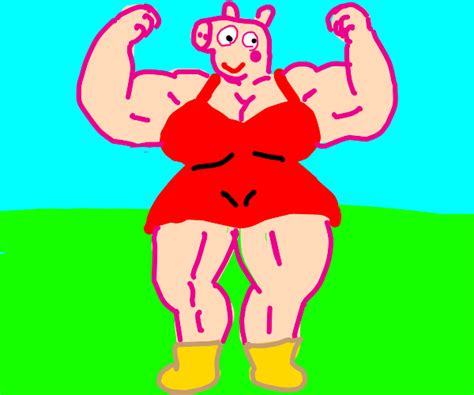 buff peppa pig - Drawception