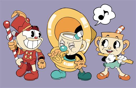 video game characters, yellow, Mugman, Cuphead (Video Game), Cuphead ...