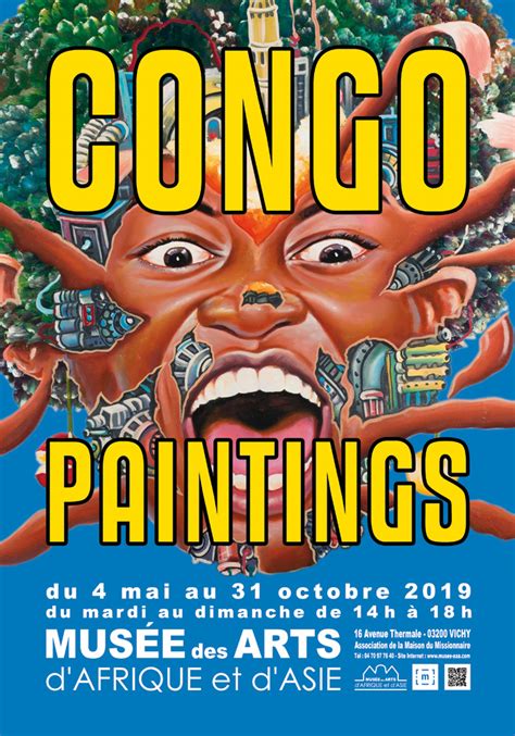 CONGO PAINTINGS | MUSEE DES ARTS D'AFRIQUE ET D'ASIE – VICHY