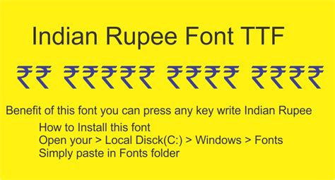 Indian Rupee Font Free Download - FREE Vector Design - Cdr, Ai, EPS ...