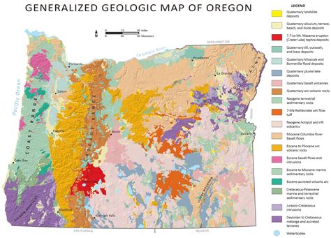 State of Oregon: Blue Book - A Brief Account of a Long Geologic History ...