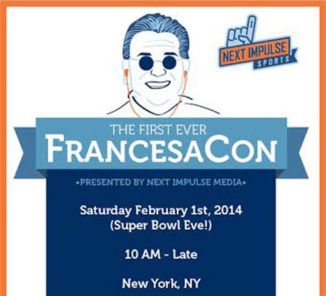 Sports Blog to Lead Mike Francesa-Themed Dress-Up Bar Crawl on Super ...