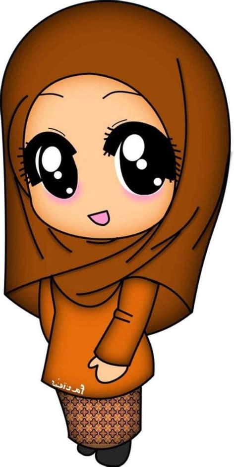 21 Gambar Kartun Muslimah Lucu, Unik, Imut & Terbaru - Kartun Muslimah