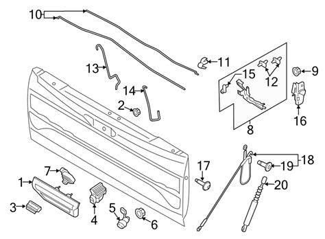 Ford F-150 Tailgate Lock - FL3Z1543505B | Sheehy Ford Lincoln, Richmond VA