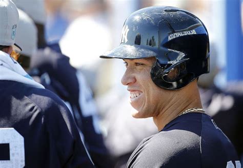 Yankees' Aaron Judge destroys TV with batting practice home run (PHOTO ...