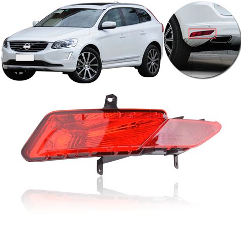 CAPQX For Volvo XC60 after 2014 Rear bumper Fog light brake light fog ...