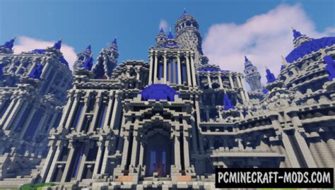 Server Hub - Castle Map For Minecraft 1.20.4, 1.20.2 | PC Java Mods