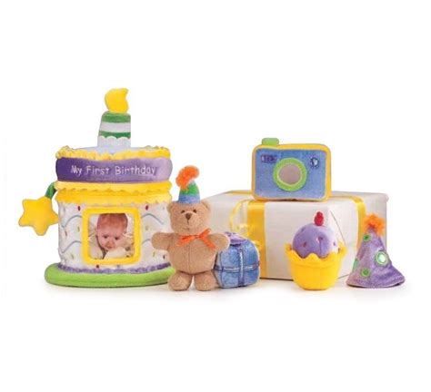 Gund: My First Birthday Playset | 1st birthday presents, Birthday items ...