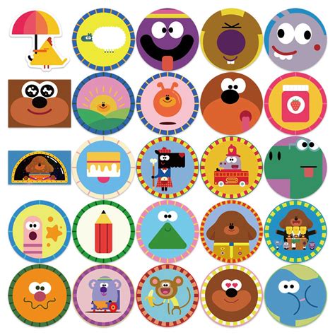 50pcs Hey Duggee Stickers – AU Sticker World