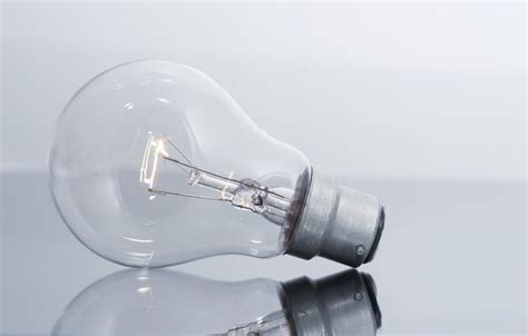 Free Stock Photo: Close Up Still Life of Clear light bulb with Glowing ...