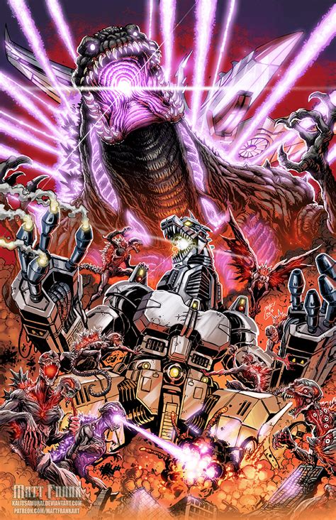 Shin Godzilla vs MechaGodzilla G-FEST print by KaijuSamurai on DeviantArt