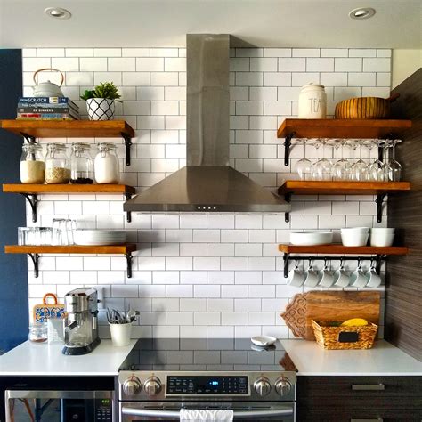 Open Kitchen Shelving: How to Build and Mount Kitchen Shelves