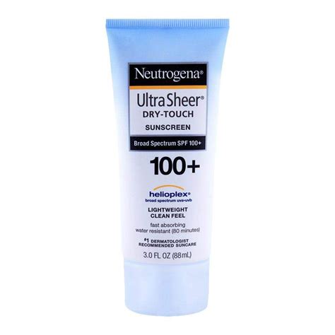 Order Neutrogena Ultra Sheer Dry-Touch Sunscreen, SPF 100+, 88ml Online ...