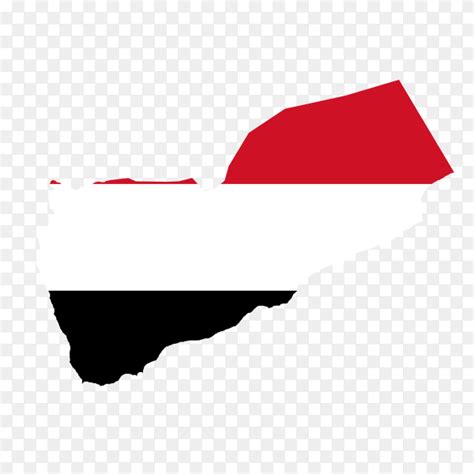 Yemen map flag national emblem on transparent background PNG - Similar PNG