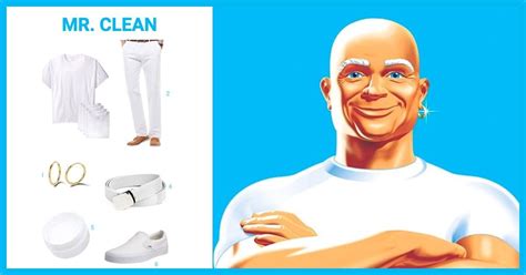 Dress Like Mr. Clean Costume | Halloween and Cosplay Guides