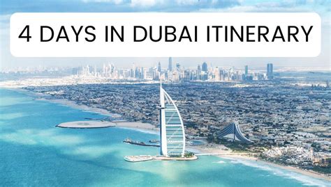 The Best 4 Days In Dubai Itinerary + Interactive Map!