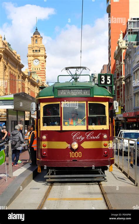 Melbourne city tram hi-res stock photography and images - Alamy