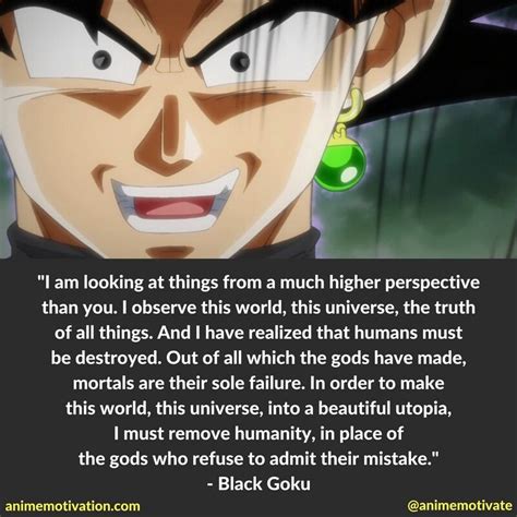 Goku Black Quotes - ShortQuotes.cc