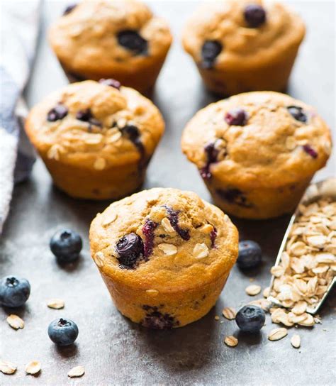 Healthy Blueberry Muffins {Easy and Freezer-Friendly!} – WellPlated.com