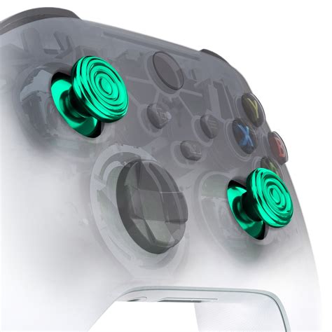 eXtremeRate Custom Green Metal Thumbsticks for Xbox Series X/S ...