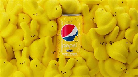 Pepsi Unveils A Limited Edition Peeps Flavored Drink