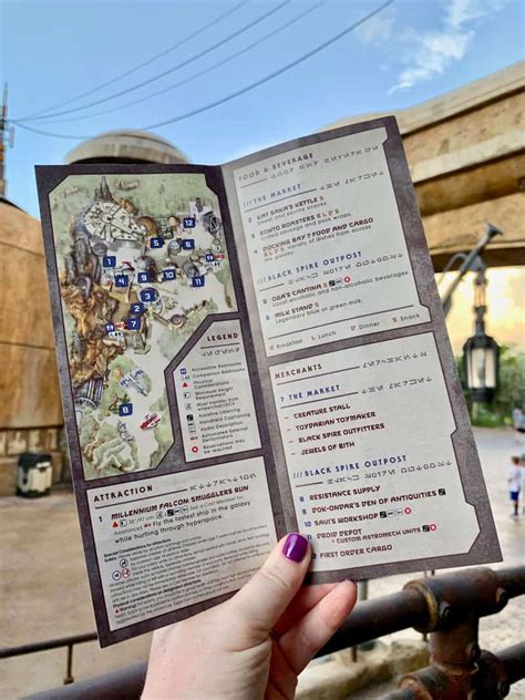 Star Wars Galaxy's Edge: Map of Batuu • WDW Vacation Tips