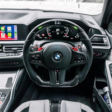 Carbon Fibre Steering Wheel - BMW G80/G82 M3 & M4 - Eldens Autobahn