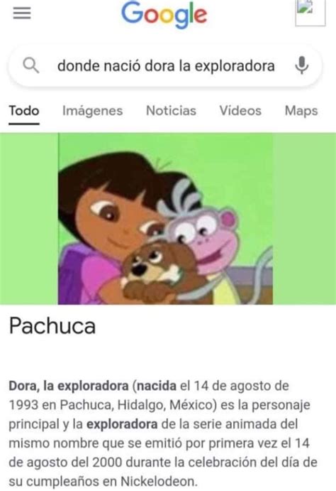 De dónde es Dora la Exploradora: reviven en redes que de Pachuca- Grupo ...