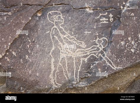 Inscriptions at Wadi Hammamat, Eastern Desert, Egypt, North Africa ...