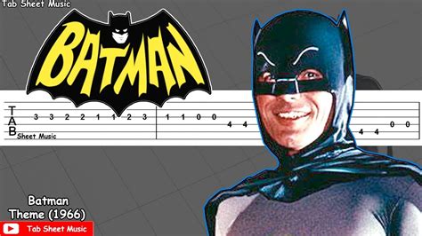 Batman - Theme Guitar Tutorial - YouTube