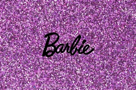 Barbie Logo Pink Glitter Barbie Logo Pink Wallpaper | The Best Porn Website