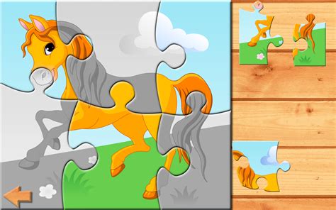 Fun Puzzle Games for Kids HD: Cute Animals Jigsaw Learning Game for ...