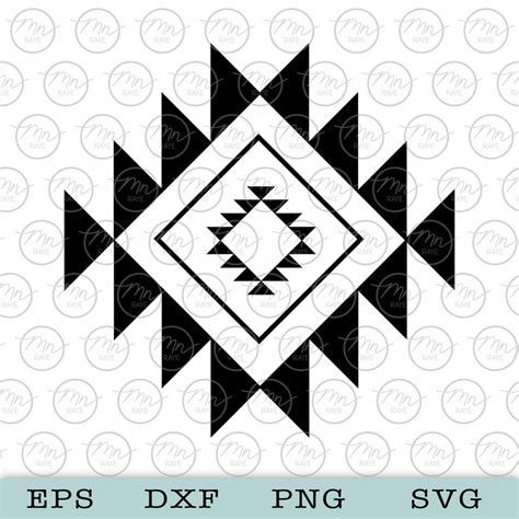 Aztec Pattern Svg Aztec Print Digital Clipart Svg Files for - Etsy